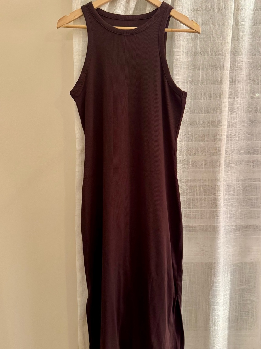 a new day Sleeveless Midi Tank Dress in Dark Brown